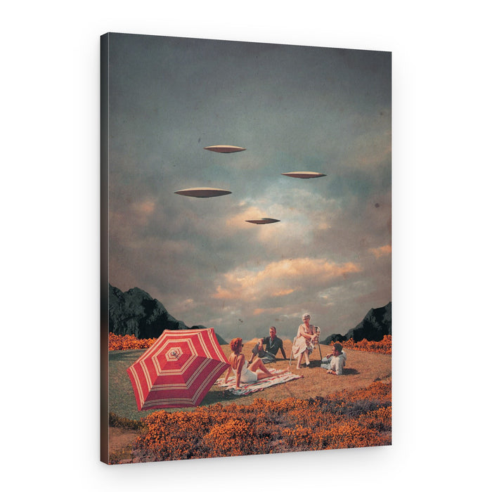 Pretend They Never Came – Canvas Print