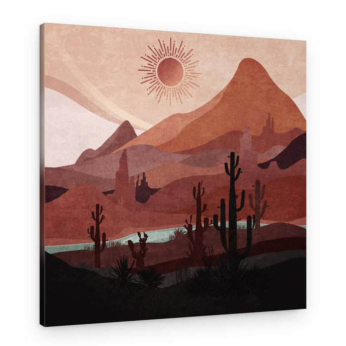Desert Sunscape – Canvas Print