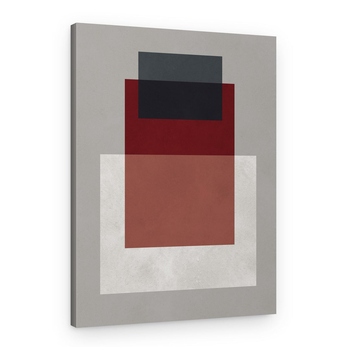 Stacked Color Blocks – Canvas Print
