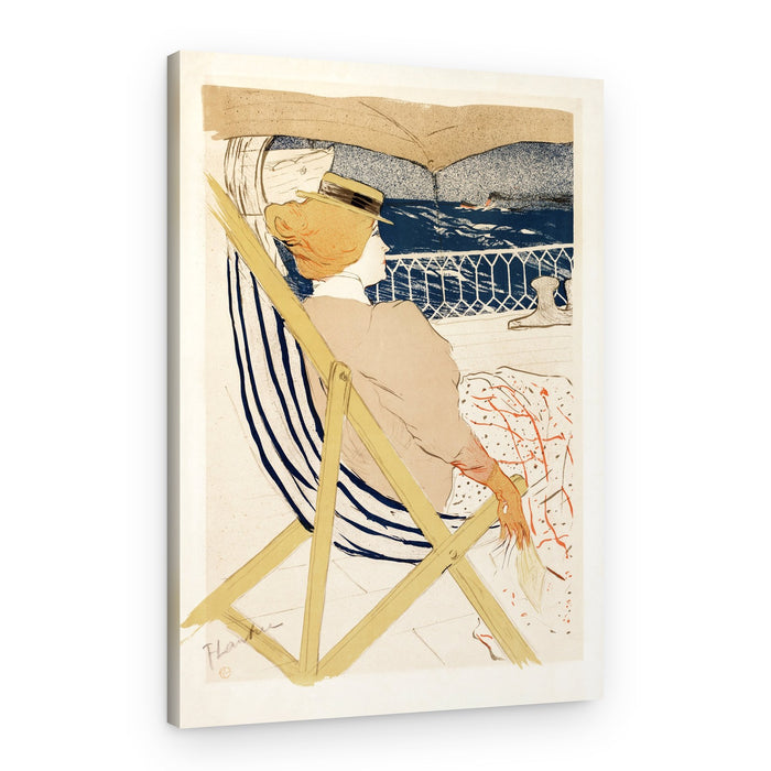 La Passagère Du 54 (1896) – Canvas Print