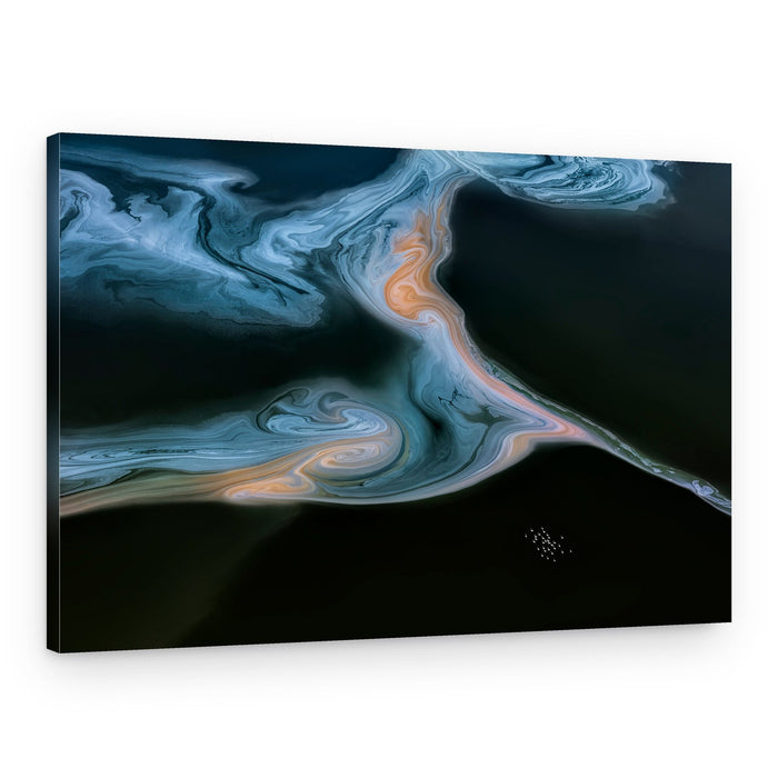 Abstract Fluid Patterns – Canvas Print