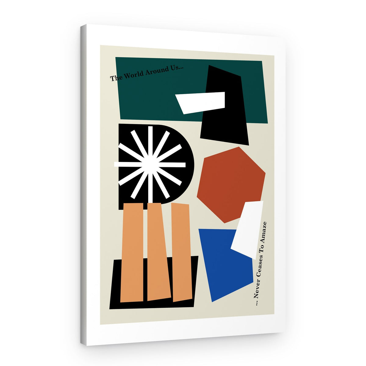 Modern Abstract Forms – Canvas Print