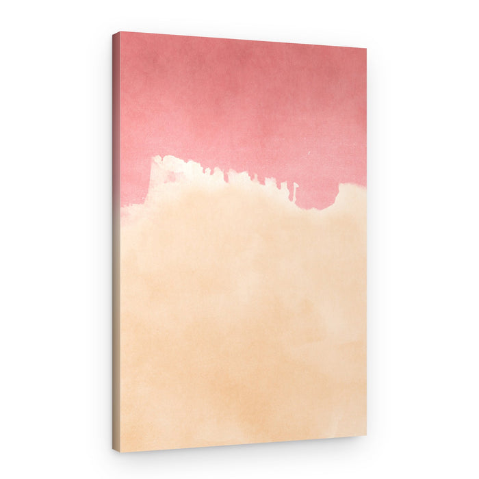 PEACHY PINK SKIES – Canvas Print