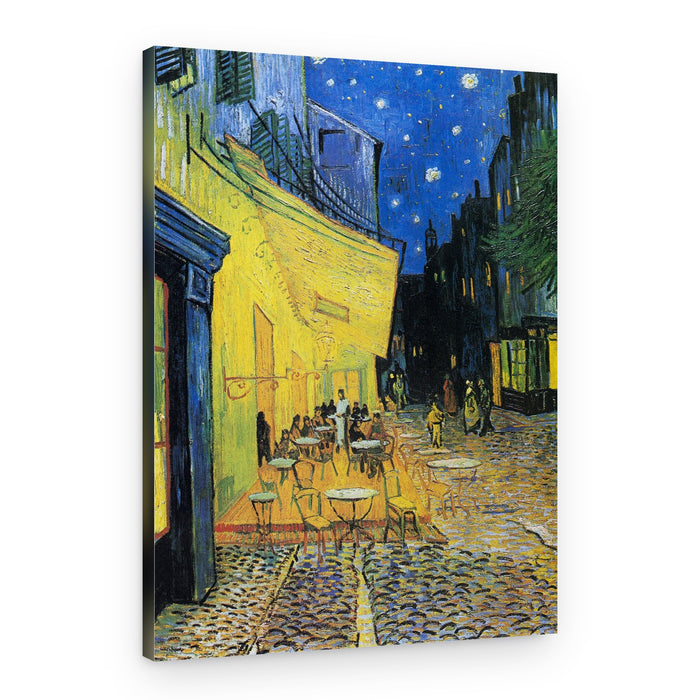 Café Terrace At Night – Canvas Print