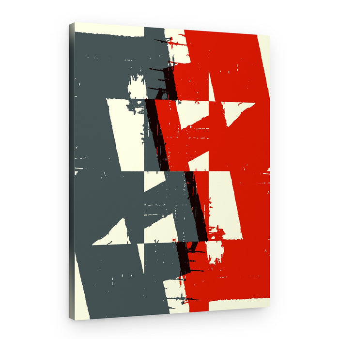 Dynamic Abstract Strokes – Canvas Print