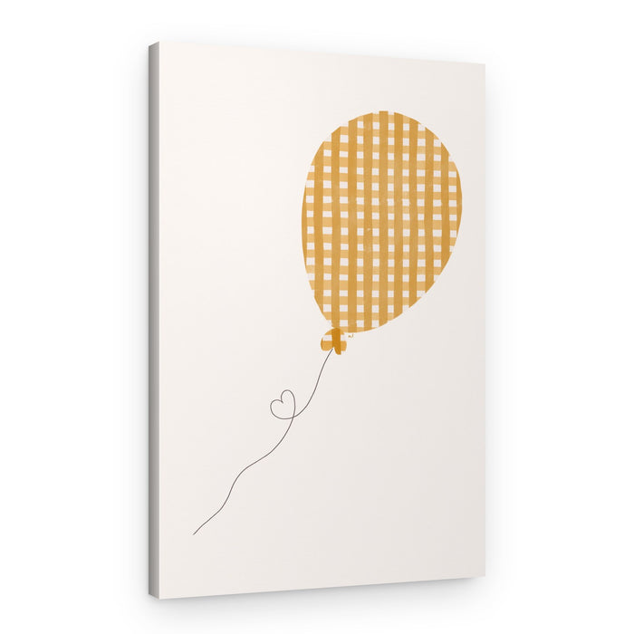 Vichy Balloon – Canvas Print