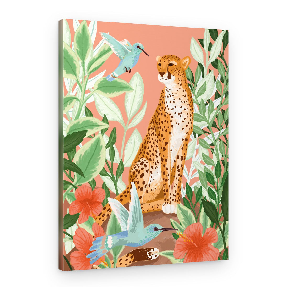 Tropic Cheetah – Canvas Print