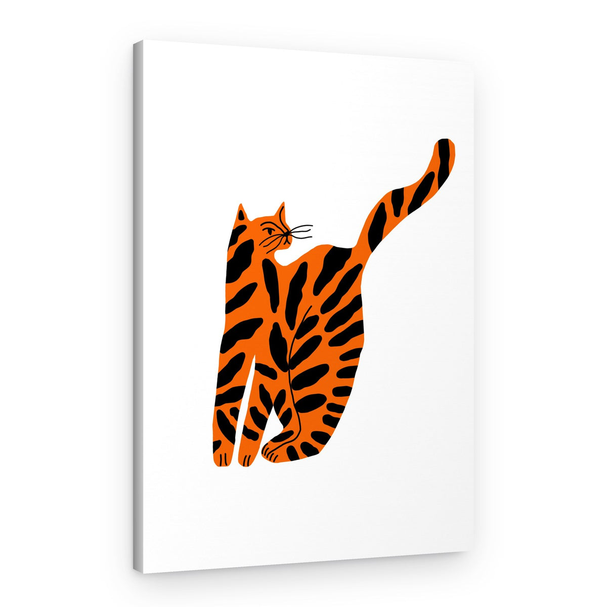 Tiger Cat – Canvas Print