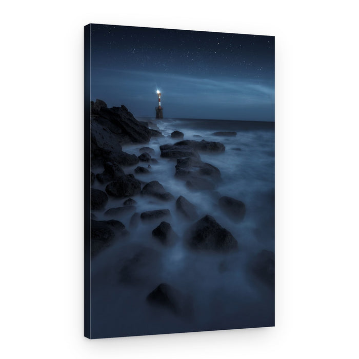 Starry Night Lighthouse – Canvas Print