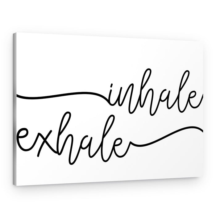 Inhale x Exhale – Canvas Print