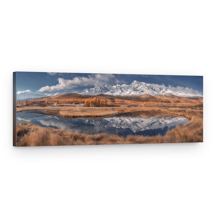 Autumn Mountain Reflection – Canvas Print