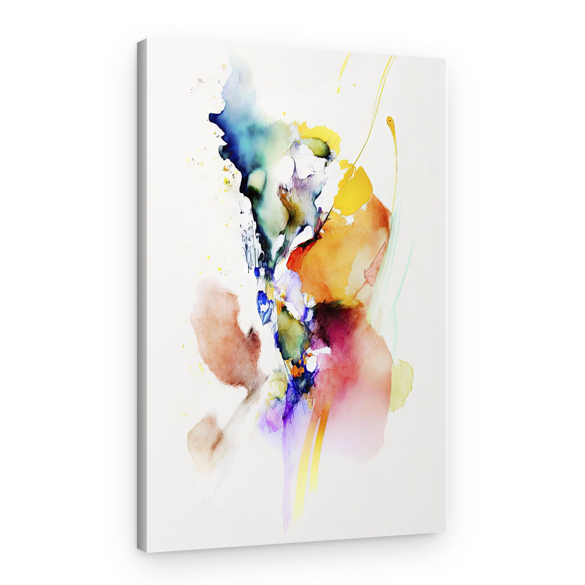 Colorful Watercolor Flow – Canvas Print