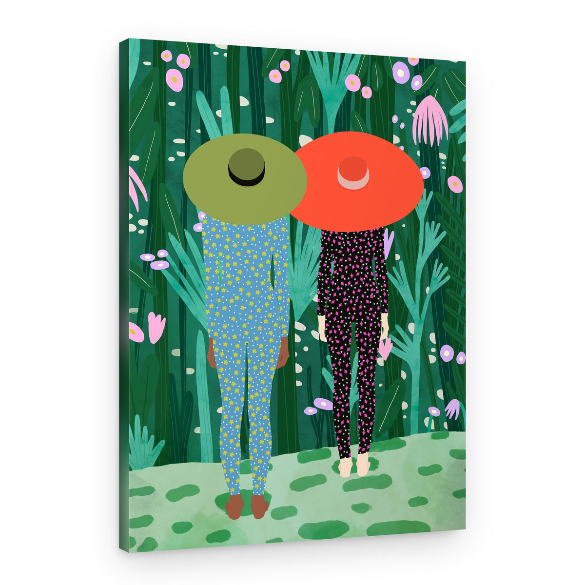 Jungle Pijamas – Canvas Print