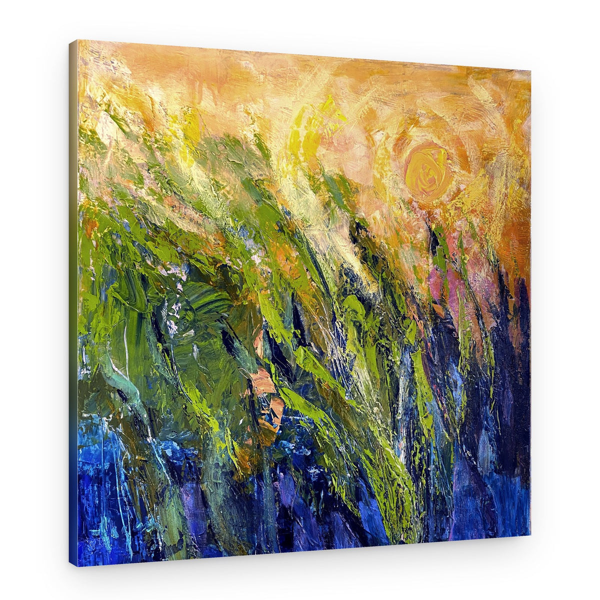 Df215marshsunrise – Canvas Print