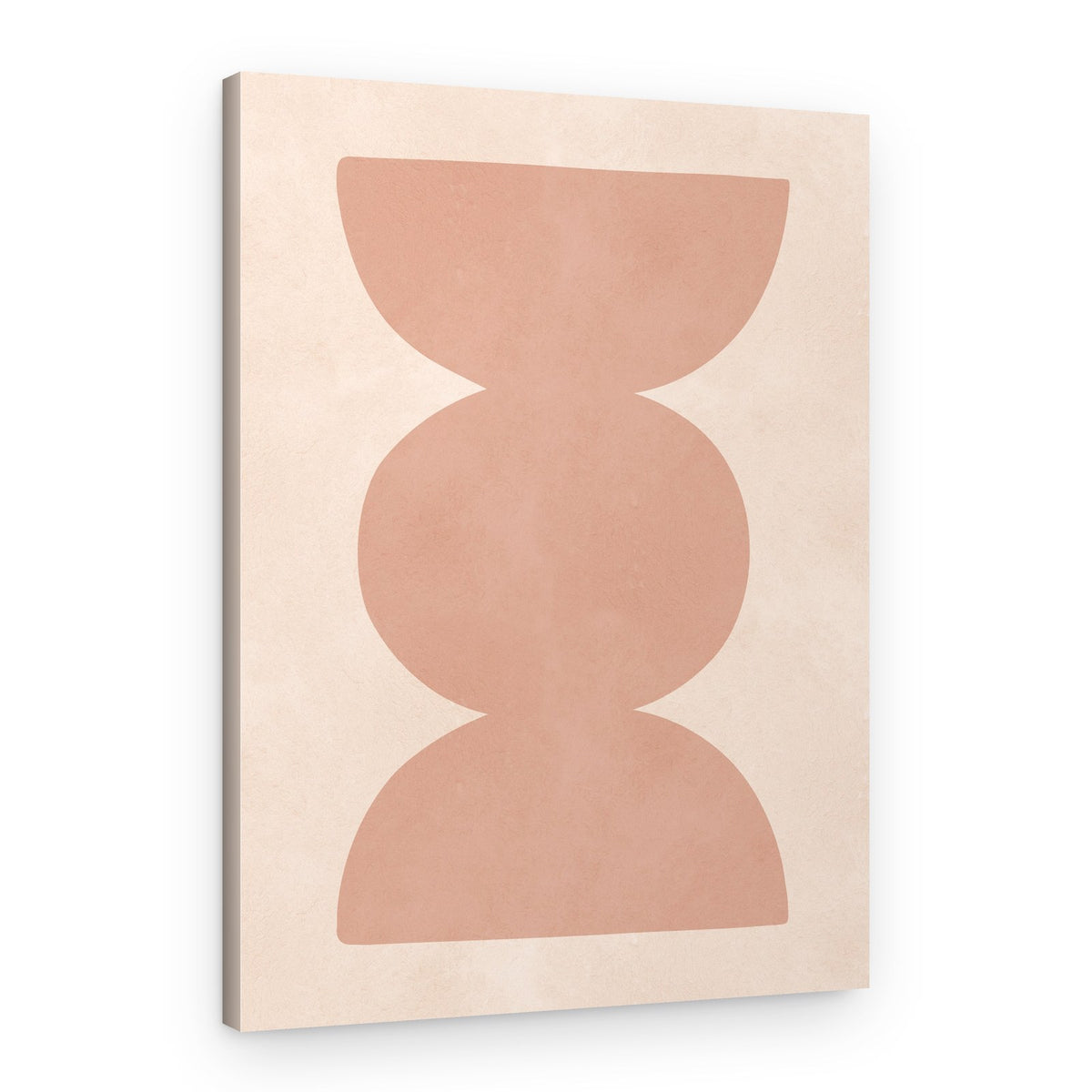 Soft Geometric Balance – Canvas Print