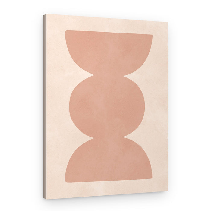 Soft Geometric Balance – Canvas Print