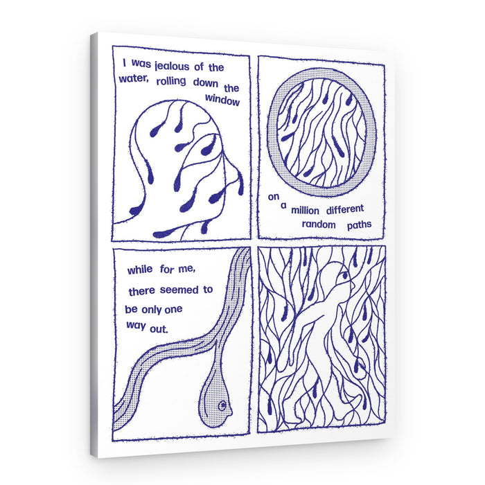 Emotional Life Paths – Canvas Print
