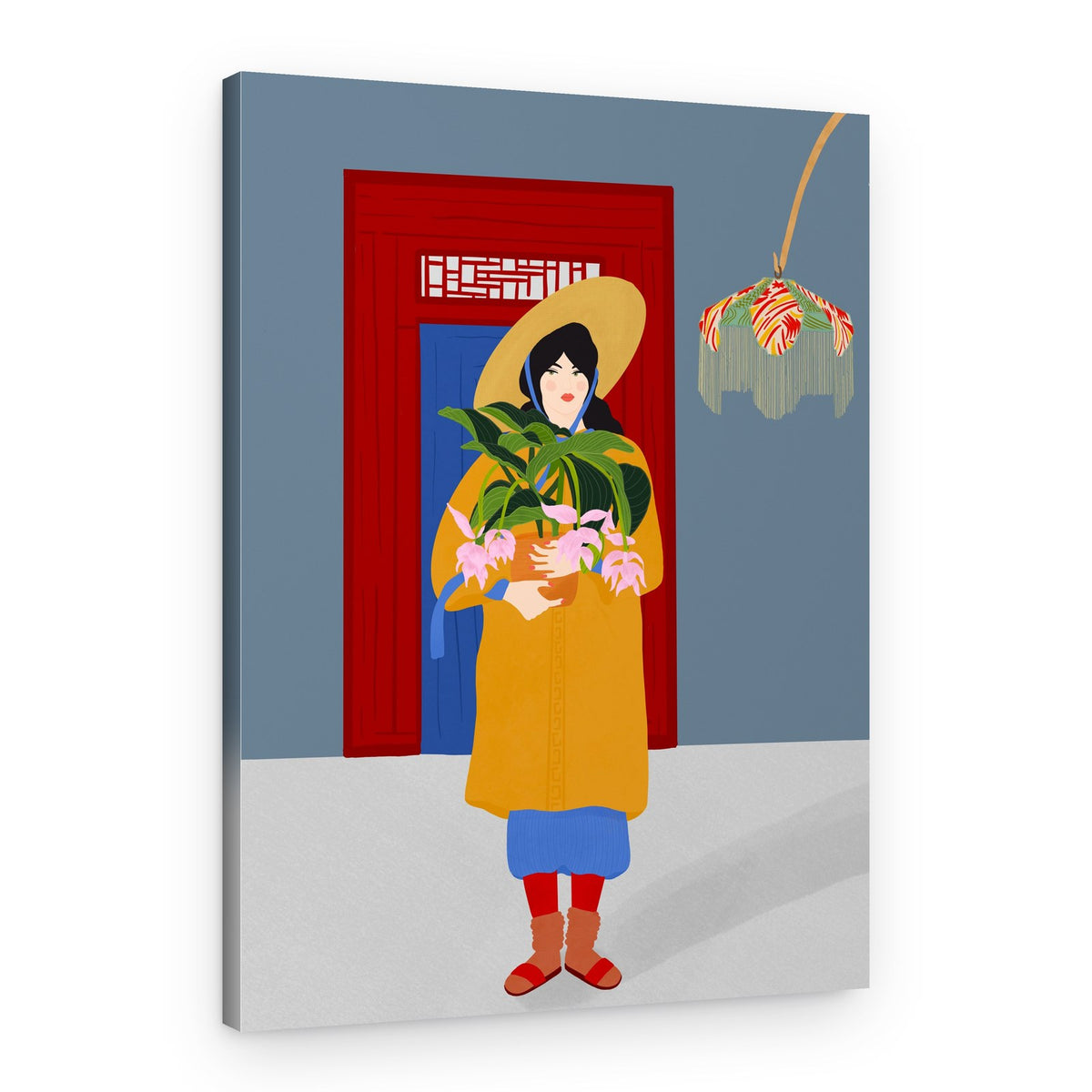 Las flores – Canvas Print