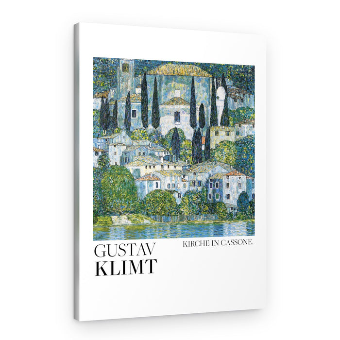 Kirche In Cassone (1913) Poster – Canvas Print