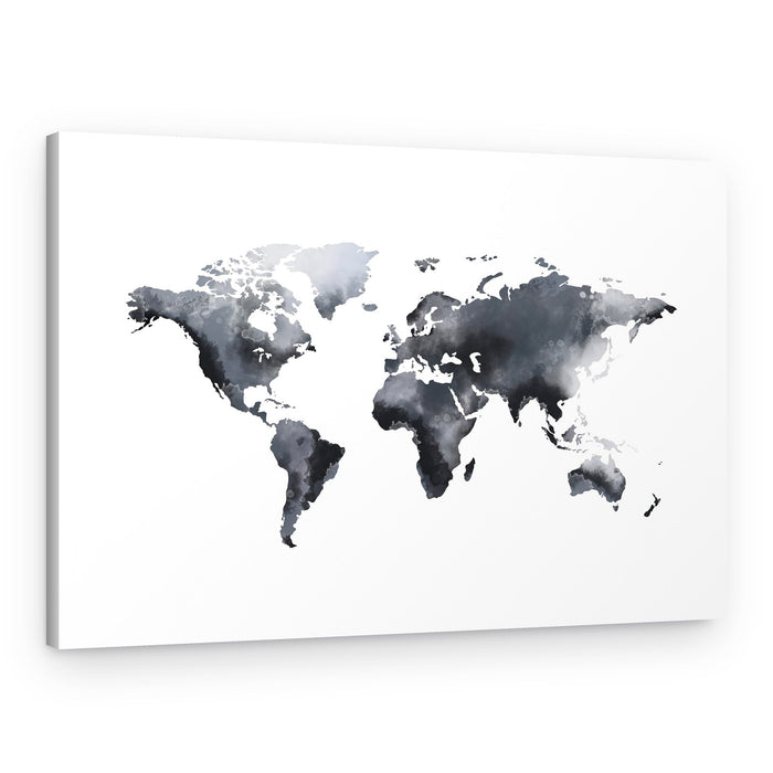 Dreamlike World Map – Canvas Print