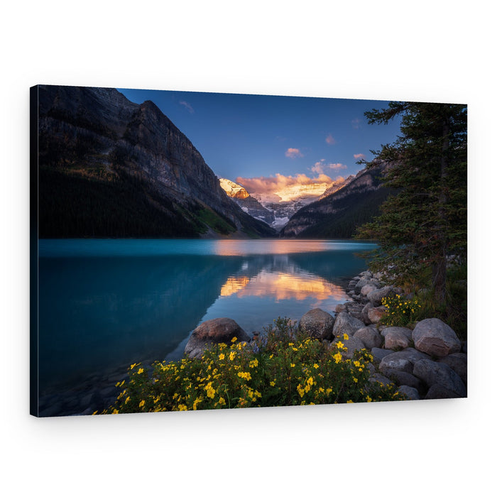 Mountain Lake Reflection – Canvas Print