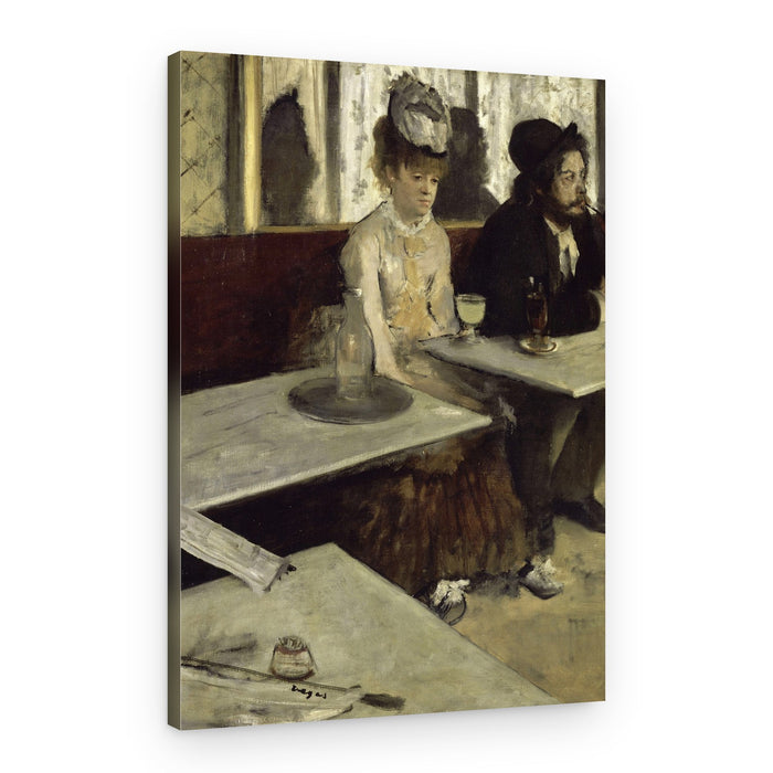 In a Cafe – Canvas Print