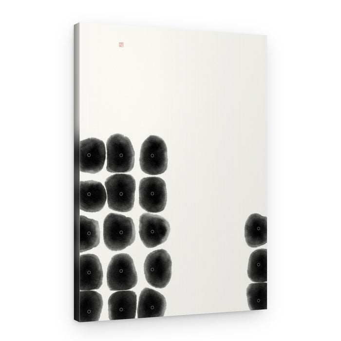 Zen Ink Pebbles – Canvas Print