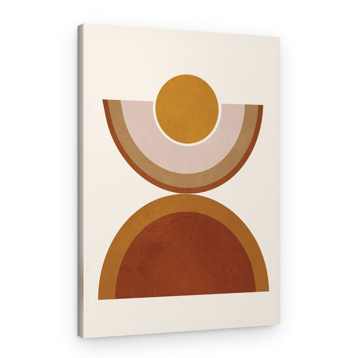 Earthy Sun Balance – Canvas Print