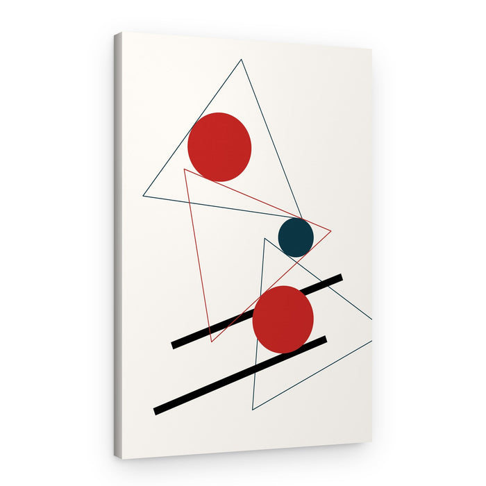 Modern Geometric Composition – Canvas Print