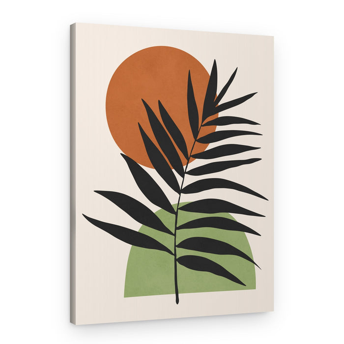 Boho Sun Palm – Canvas Print