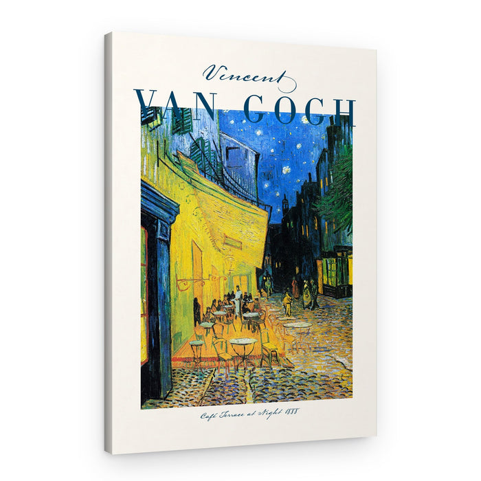 Cafe Terrace At Night – Canvas Print