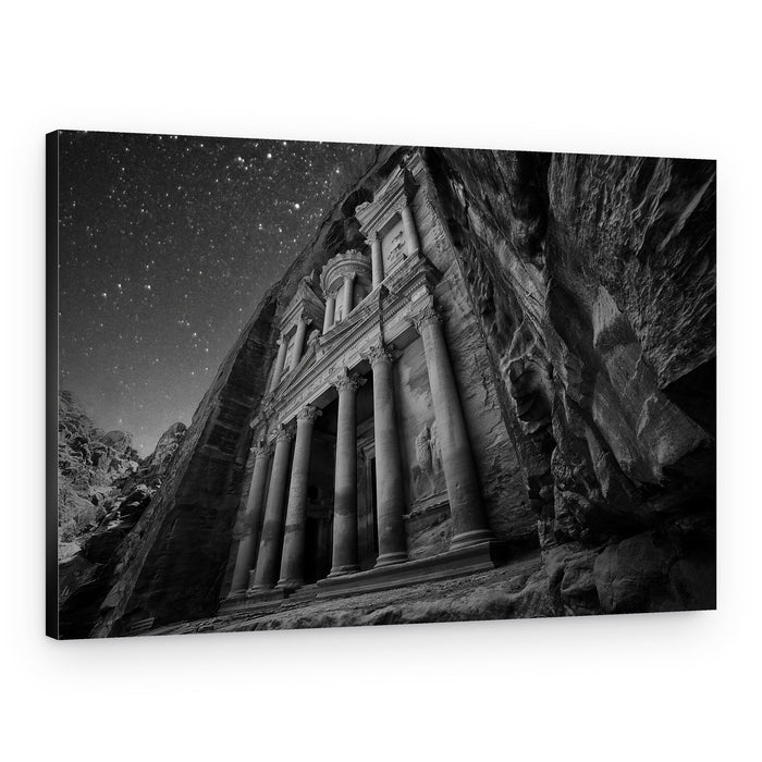 Petra Night Sky – Canvas Print