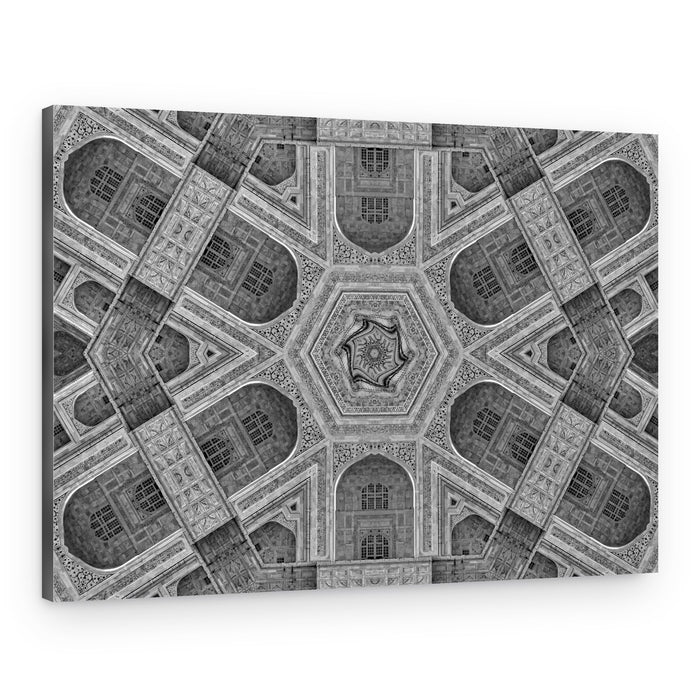 Intricate Architectural Symmetry – Canvas Print