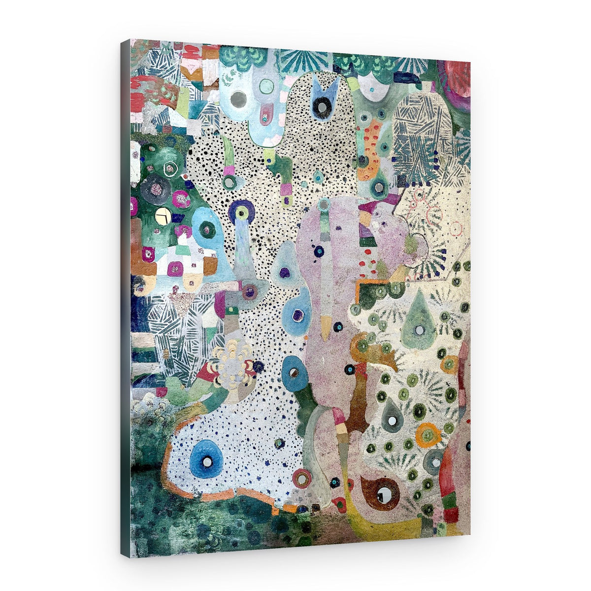 Whimsical Abstract Forms – Canvas Print