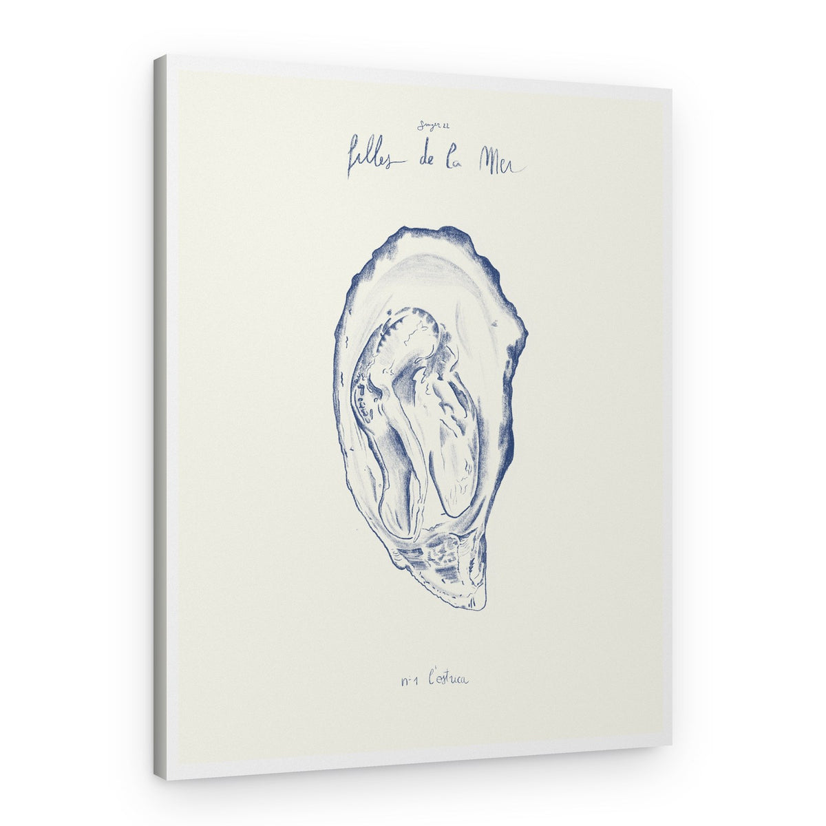 Oyster Shell Maidens – Canvas Print