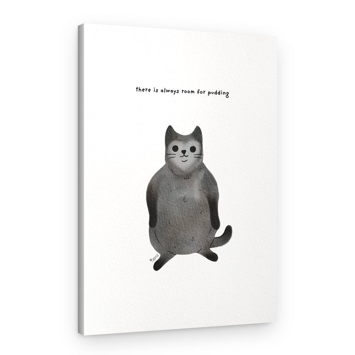 Always Room For Pudding – Canvas Print