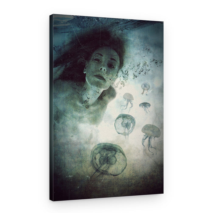 Ethereal Underwater Dream – Canvas Print