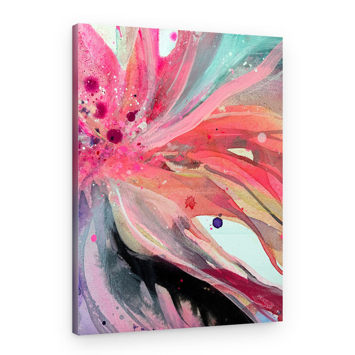 Vibrant Floral Bloom – Canvas Print