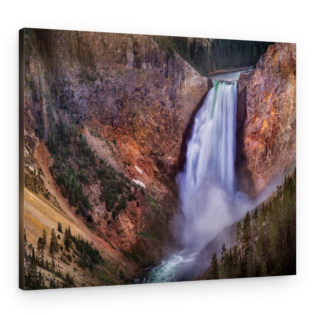 Majestic Canyon Falls – Canvas Print