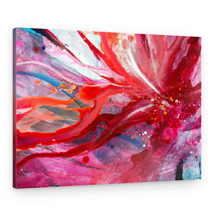 Vibrant Abstract Flow – Canvas Print