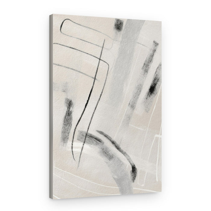 Abstract Flowing Lines – Canvas Print