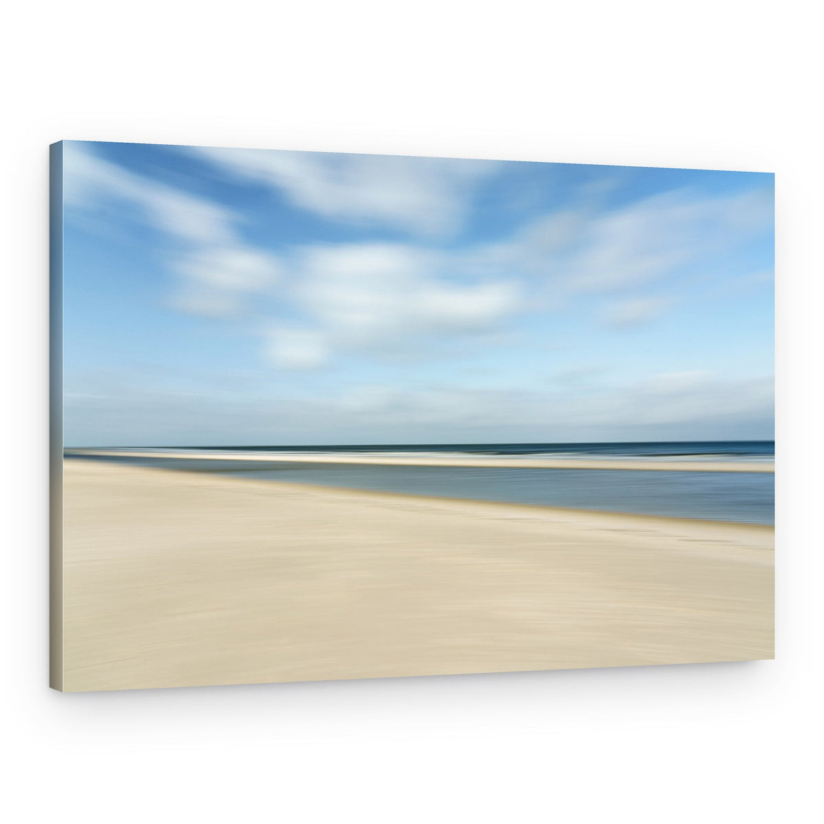 Blurred Coastal Horizon – Canvas Print