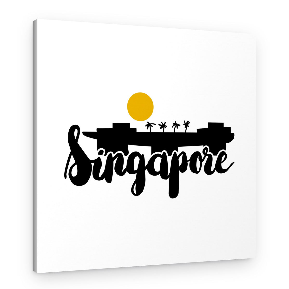 Singapore City Skyline – Canvas Print