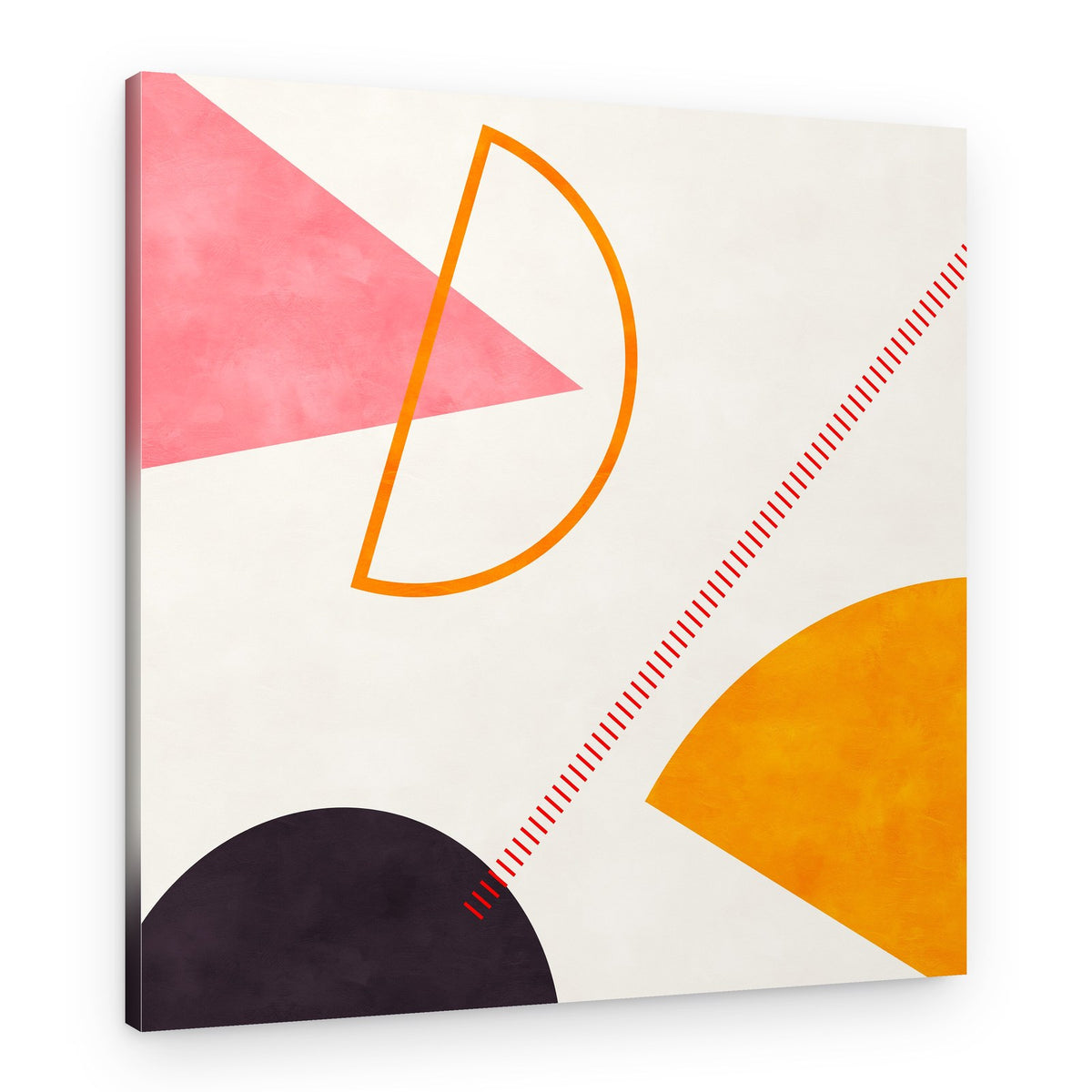 Mid Bauhaus Geometry 4 – Canvas Print