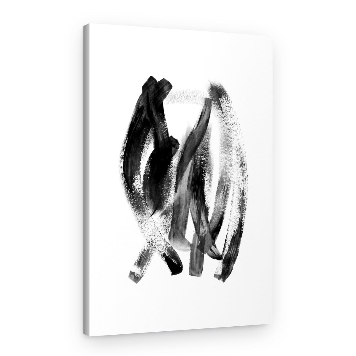Bold Ink Strokes – Canvas Print