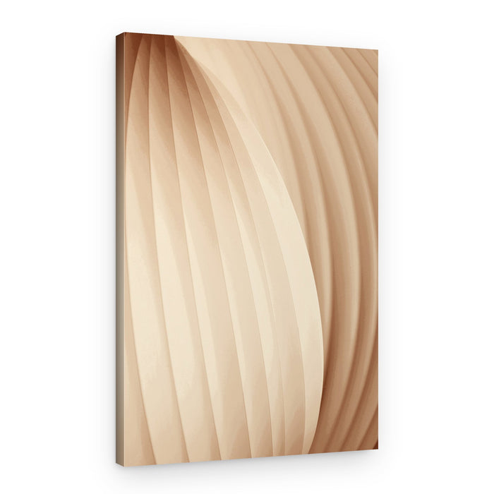 Soft Organic Curves – Canvas Print