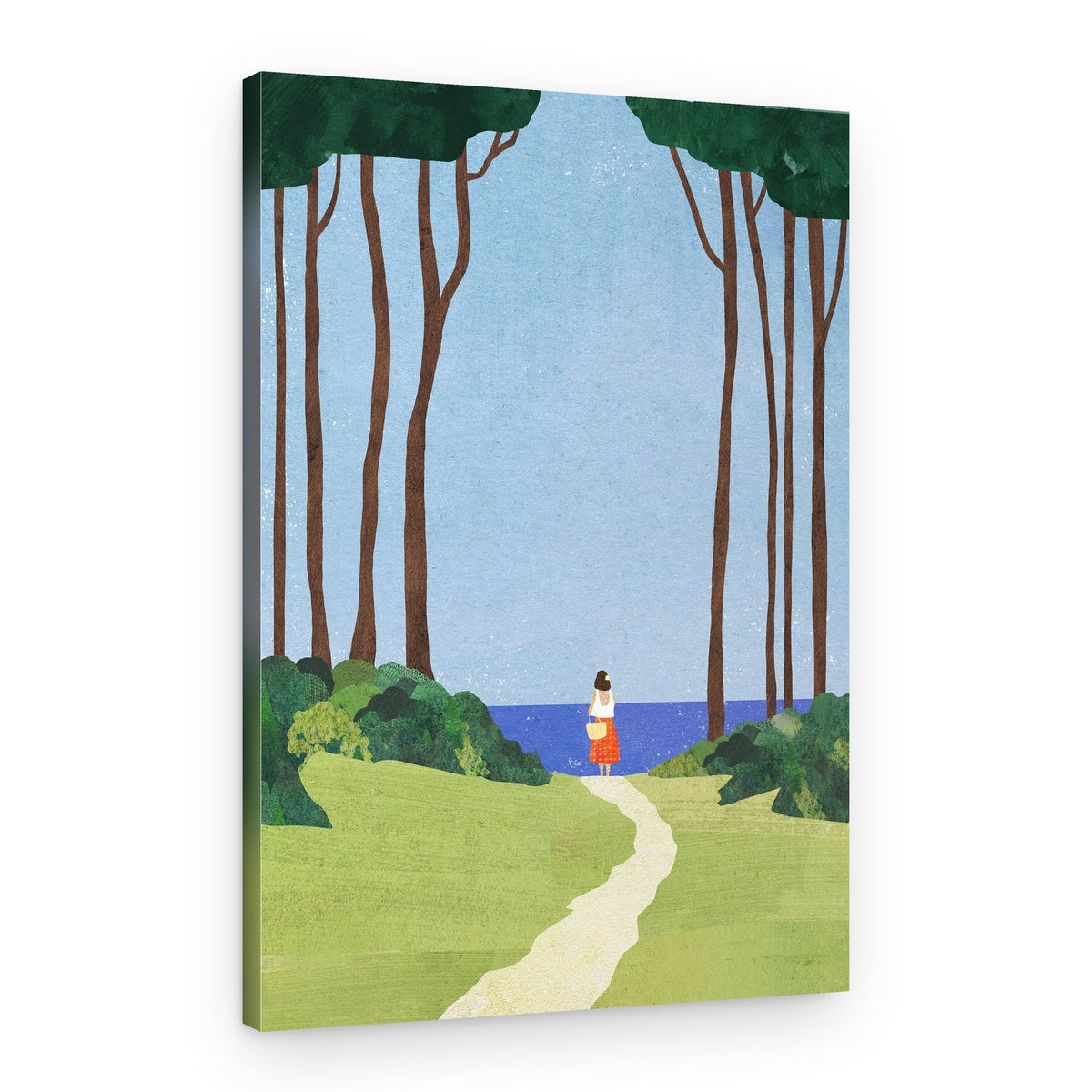 Path To The Ocean – Canvas Print