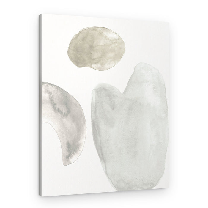 Soft Fluid Abstract Shapes – Canvas Print