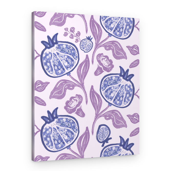 Pomegranates Pattern – Canvas Print