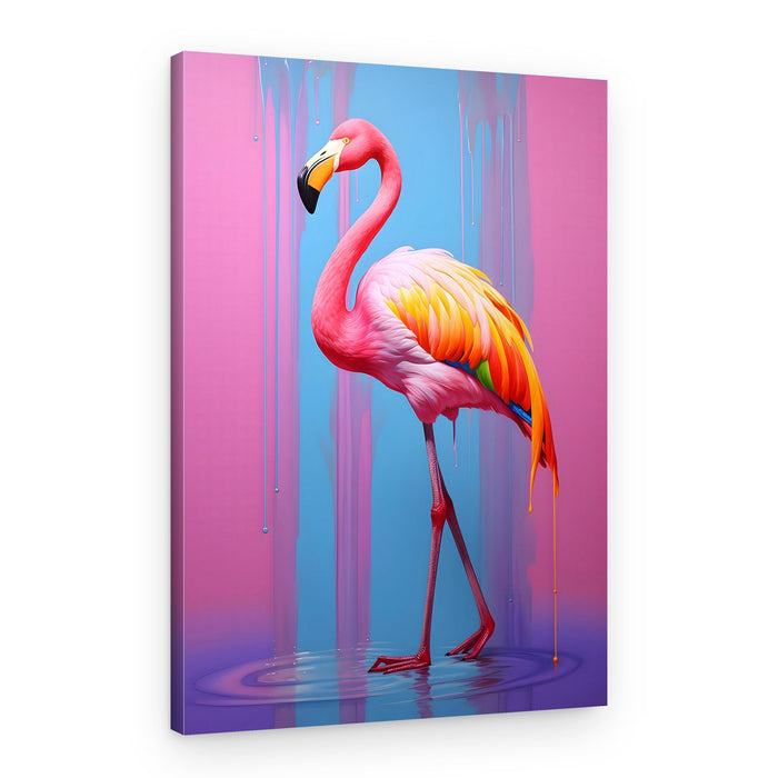 Pink Flamingo Dream – Canvas Print